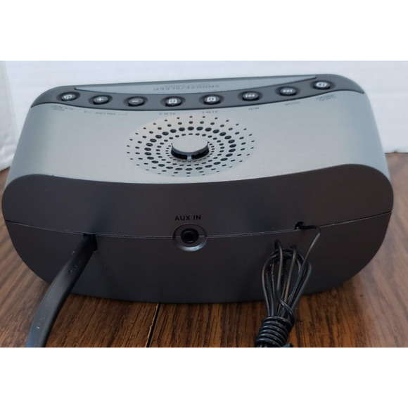 TIMEX AM/FM Dual Alarm Clock Radio T231Y Plays Music From Your Smart Phone - Picture 5 of 13